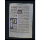 Commentary on the Epistles of St Paul by Gilbert de La Porée (Manuscript)
