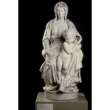 Cast - Madonna and child; Bruges Madonna Cast - Madonna and child; Bruges Madonna