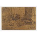 Virgin and Child with the cat and snake; The Holy Family with the Serpent (Printing plate)