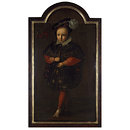 Oil painting - Portrait of Edward VI (1537-1553); Portrait of a young woman