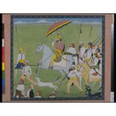 Raja Dhian Singh Hawking (Painting)