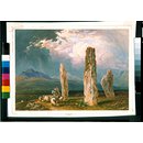 'Circle of stones near Tormore, Isle of Arran' (Watercolour) 'Circle of stones near Tormore, Isle of Arran' (Watercolour)