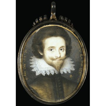Miniature - Portrait of Sir Francis Nethersole, political secretary to Elizabeth of Bohemia