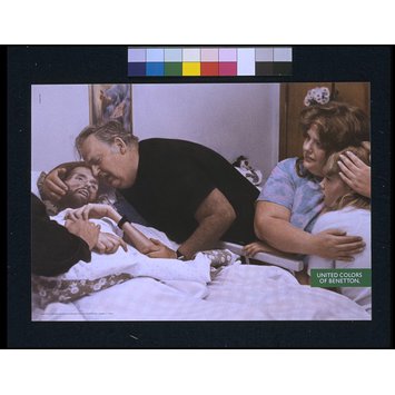 Poster - Man dying of AIDS Poster - Man dying of AIDS