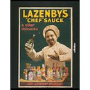 Poster - Lazenby's "Chef" Sauce & other delicacies on every table