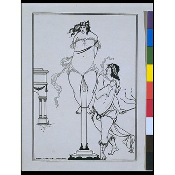 Print - Juvenal scourging Woman Print - Juvenal scourging Woman