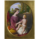 The Lesson, or 'Just as the twig is bent, the tree's inclined'; The Mother Teaching Her Son (Pope, 'Moral Essays') (Oil painting) The Lesson, or 'Just as the twig is bent, the tree's inclined'; The Mother Teaching Her Son (Pope, 'Moral Essays') (Oil painting)