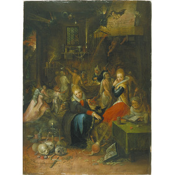 Oil painting - Witches' Sabbath Oil painting - Witches' Sabbath