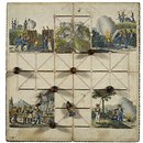 Board game - The Game of Besieging; Das Belagerungspiel