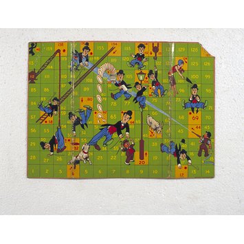 Board game - Snakes and ladders; Charlie Chaplin
