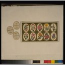 Card game - Floral Lotto, a New Round Game
