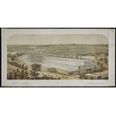 Aeronautic View of the Great Exhibition Building (Print)