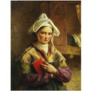 Peasant Woman of Brittany (Oil painting)