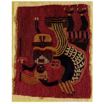 Embroidered panel