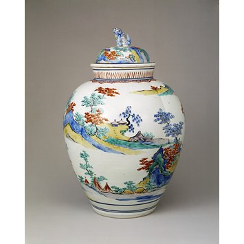 Jar and lid Jar and lid