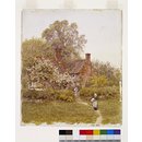 A Cottage at Chiddingfold, Surrey (Watercolour)