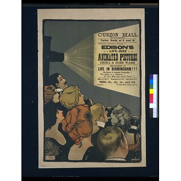 Poster - Edison's Life-Size Animated Pictures Poster - Edison's Life-Size Animated Pictures