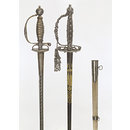 Small sword with hilt-case and scabbard