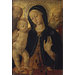 Oil painting and frame - The Virgin and Child with Two Saints