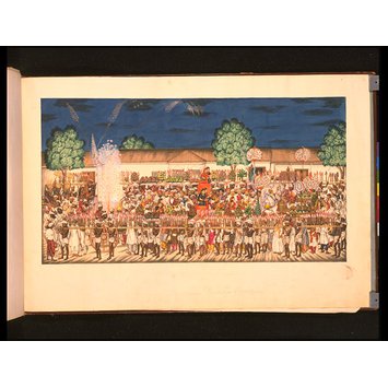 Painting - Northern Indian marriage procession