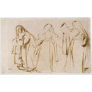 Drawing - Study for 'Ballet Scene' Drawing - Study for 'Ballet Scene'