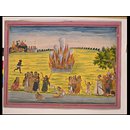 Sati ceremony (Painting)