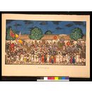 Painting - Shaivite procession at night