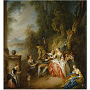 Fête Champêtre (Oil painting)