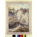 Wookey Hole, near Wells, Somerset (Watercolour)