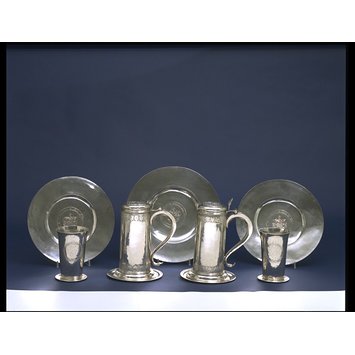 Communion beaker and stand Communion beaker and stand