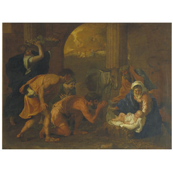Oil painting - The Adoration of the Shepherds