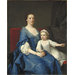 Oil painting - Portrait of an Unknown Woman and Child
