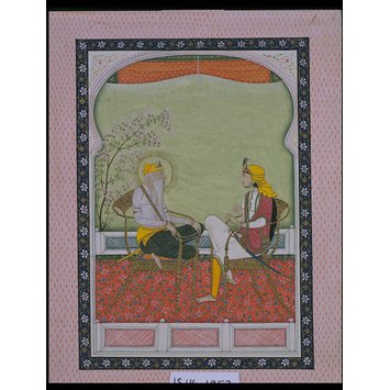 Painting - Ranjit Singh with Hira Singh