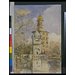 Painting - The Akalis Tower at Amritsar, Punjab