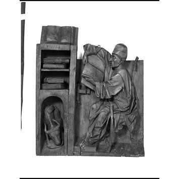 Panel relief - St. Luke