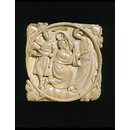 Mirror case - A Lady crowning her lover Mirror case - A Lady crowning her lover