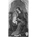 Tempera painting - The Virgin and Child with angels