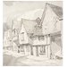 Watercolour - The Old Sun Inn, Saffron Walden; Recording Britain Collection