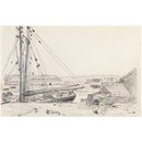 Shipping, near Ipswich (Drawing)