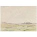 Watercolour - Wiverton Church, from Clay; Recording Britain