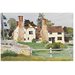 Watercolour - Brent Hall from the South, Finchingfield; Recording Britain Collection