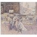 Watercolour - Sheep Shearing at Garrett's Farm, Bocking; Recording Britain Collection