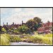 Watercolour - Riverside, Beccles; Recording Britain