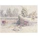 Watercolour - Bridge over the Blackwater at Coggeshall; Recording Britain Collection