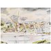 Watercolour - St Osyth's Quay; Recording Britain Collection