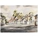 Watercolour - Old Houses, Ballingdon; Recording Britain