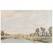 Watercolour - Snape Bridge; Recording Britain