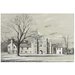 Watercolour - Giffords Hall; Recording Britain
