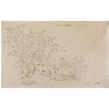Drawing - Cottage at Capel, Suffolk