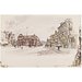 Watercolour - High Street and Rutland Arms, Newmarket; Recording Britain